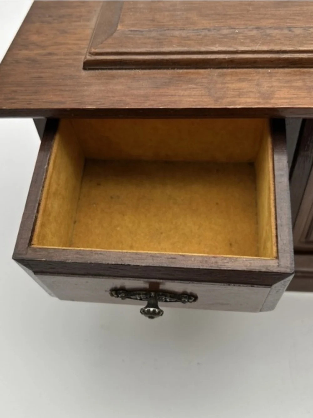 Vintage Wooden Jewelry Box with its Classic Armoir